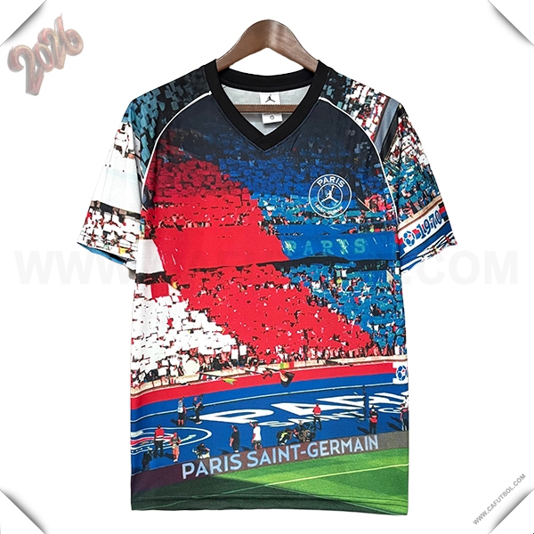 Camiseta de PSG Edicion Especial 2026/2027 Rojo/Azul