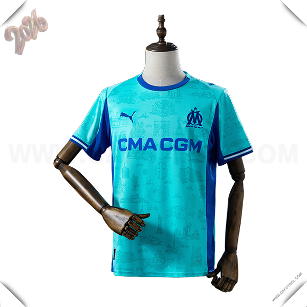 Camiseta de Marsella Edicion Especial 2026/2027 Azul Claro
