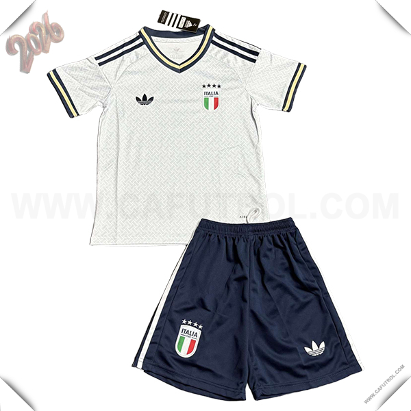 Segunda Camiseta Futbol Italia Ninos 2026/2027