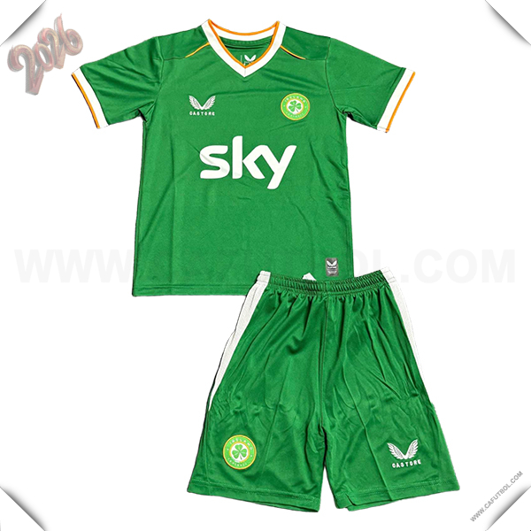 Primera Camiseta Futbol Irlanda Ninos 2026/2027