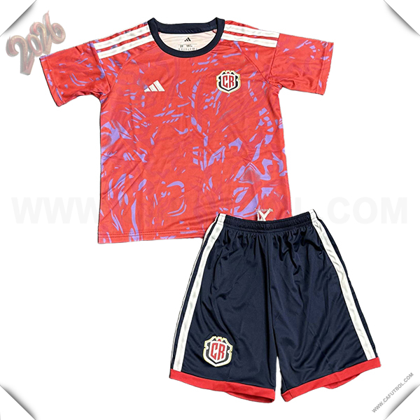 Primera Camiseta Futbol Costa Rica Ninos 2026/2027