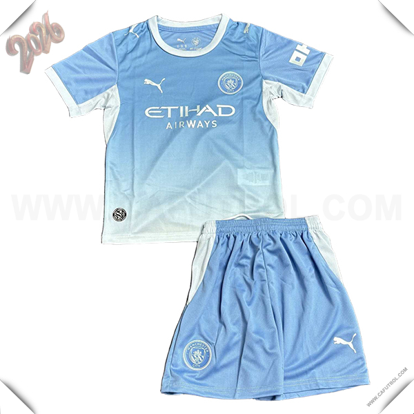 Primera Camiseta Futbol Manchester City Ninos 2026/2027