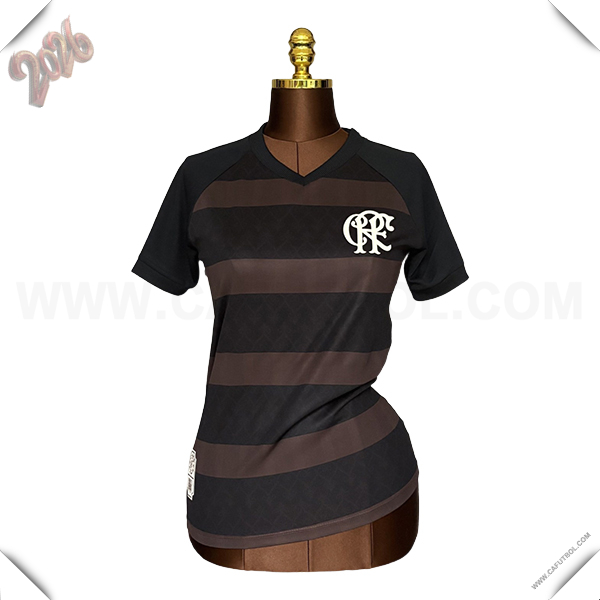 Camiseta Futbol Flamengo Mujer Edicion Especial 2026/2027 Negro/Brune