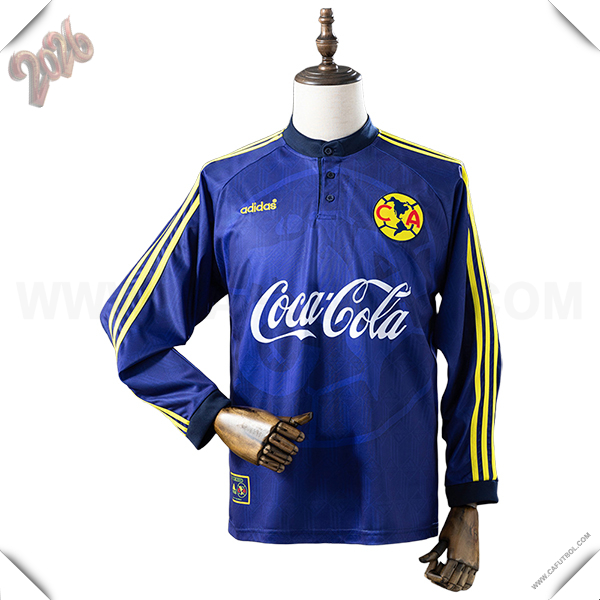 Segunda Camiseta de Club America Retro Mangas Largas 1997/1998