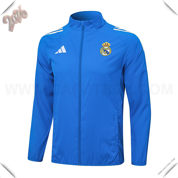 Rompevientos Real Madrid Azul 2026/2027