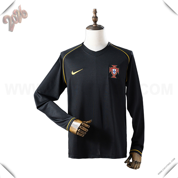Camiseta Equipo de Portugal Mangas Largas Edicion Especial 2026/2027 Negro