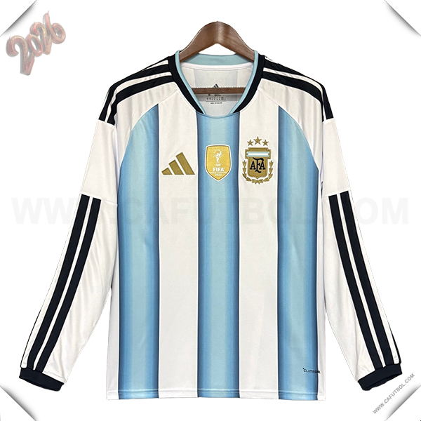 Primera Camiseta Equipo de Argentina Mangas Largas 2026/2027