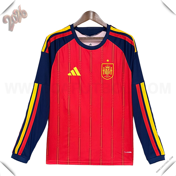 Primera Camiseta Equipo de Espana Mangas Largas 2026/2027