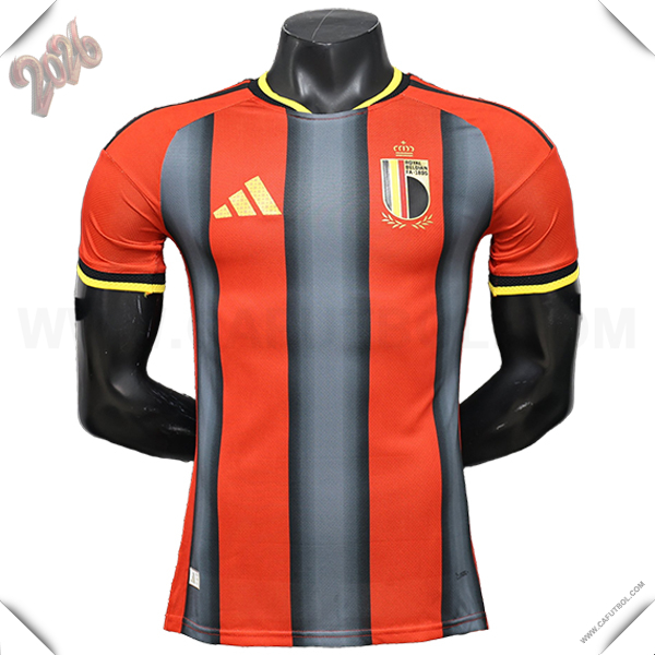 Camiseta Equipo de Belgica Edicion Especial 2026/2027 Rojo/Gris