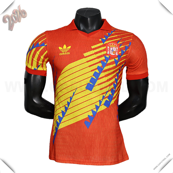 Camiseta Equipo de Espana Edicion Especial 2026/2027 AMARILLO/Rojo