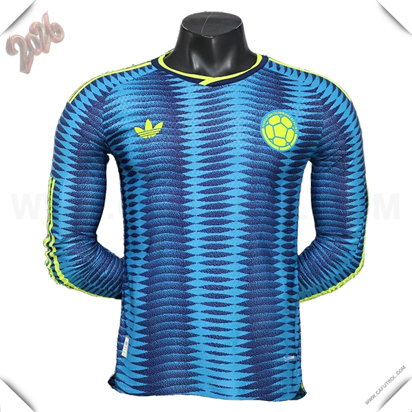 Segunda Camiseta Equipo de Colombia Mangas Largas 2026/2027