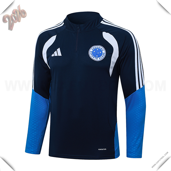 Sudadera De Entrenamiento Cruzeiro Azul Oscuro 2026/2027