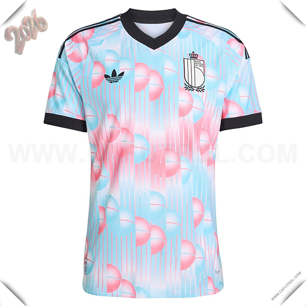 Nuevo Camiseta Equipo de Belgica Segunda Copa Mundial 2026