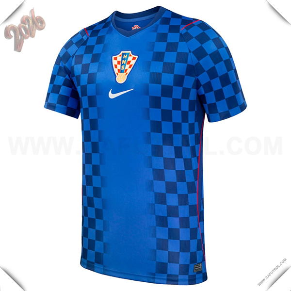 Nuevo Camiseta Equipo de Croacia Segunda Copa Mundial 2026