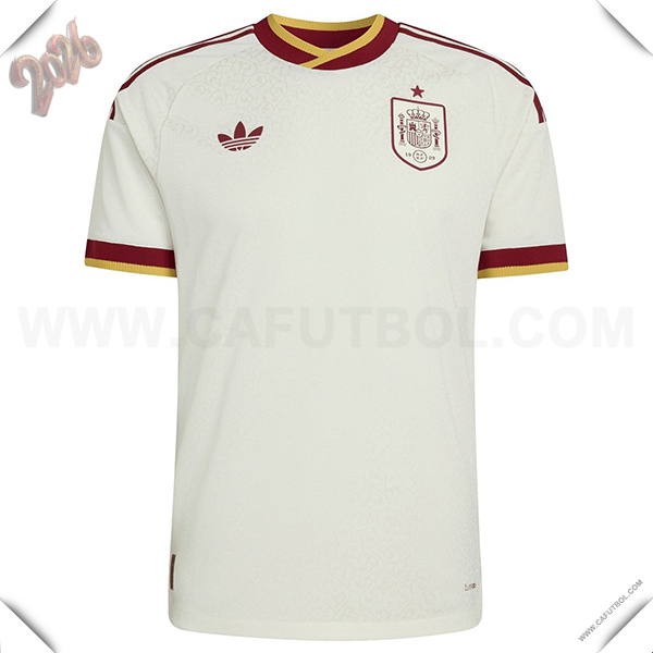 Nuevo Camiseta Equipo de Espana Segunda Copa Mundial 2026