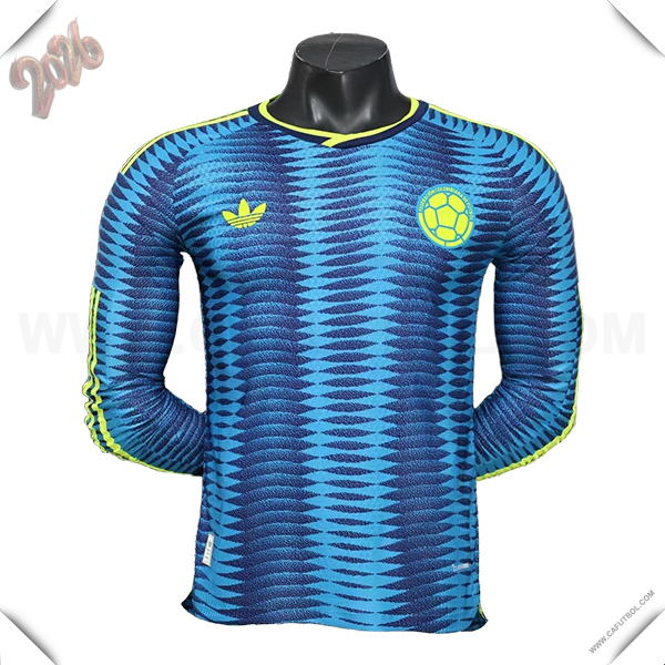 Segunda Camiseta Equipo de Colombia Mangas Largas Copa Mundial 2026