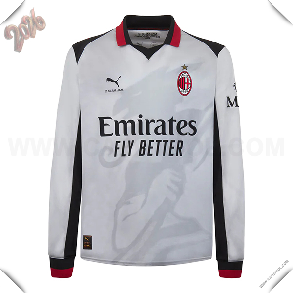 Camiseta de Portero AC Milan Cuatro Mangas Largas 2025/2026