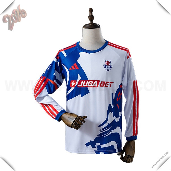 Segunda Camiseta de Universidad de Chile Mangas Largas 2026/2027