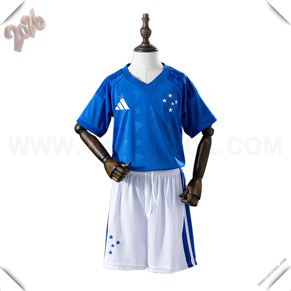 Primera Camiseta Futbol Cruzeiro Ninos 2026/2027