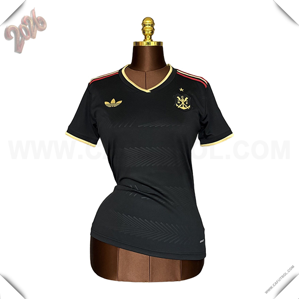Camiseta Futbol Flamengo Mujer Edicion Especial 2026/2027 Negro