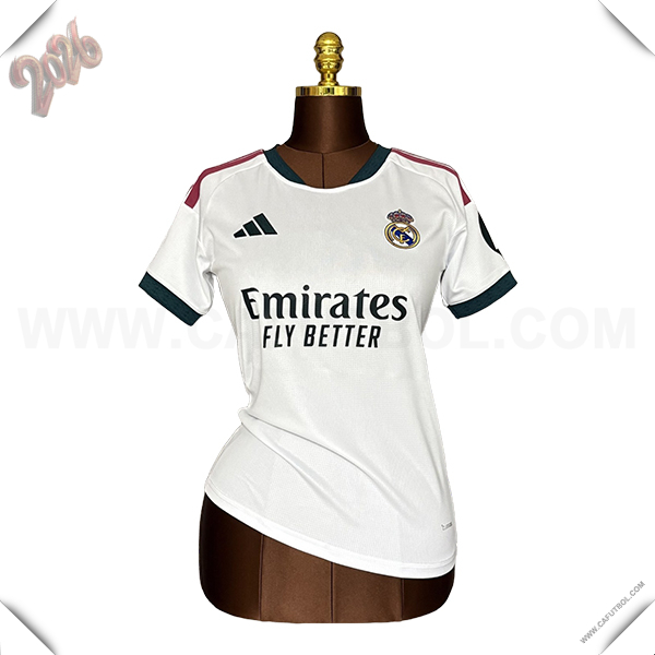 Primera Camiseta Futbol Real Madrid Mujer 2026/2027