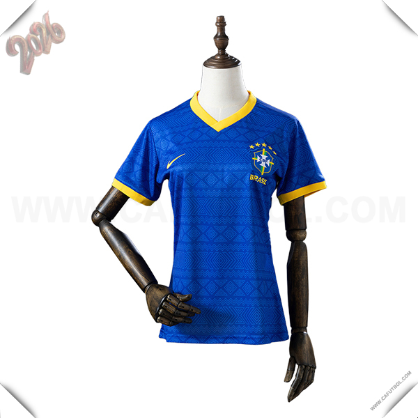 Camiseta Futbol Brasil Mujer Edicion Especial 2026/2027 Azul