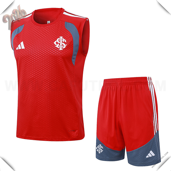 Camiseta Entrenamiento sin mangas Internacional Rojo/Gris 2026/2027