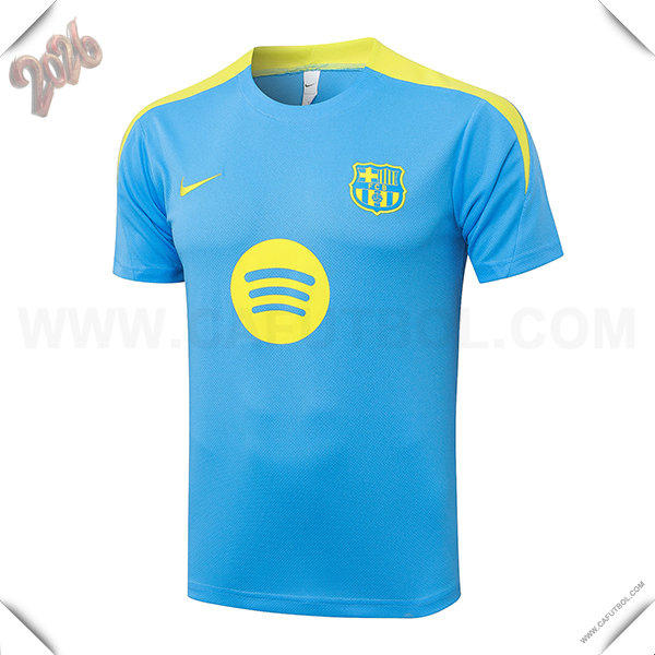 Training T-Shirt FC Barcelona Azul/Amarillo 2026/2027