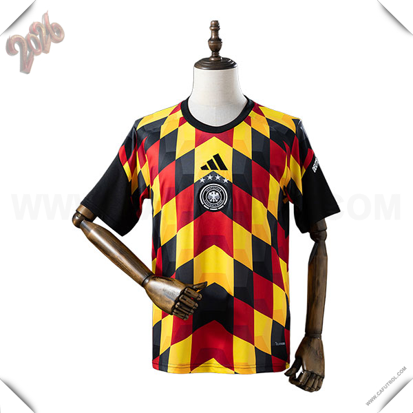 Training T-Shirt Alemania Negro/Amarillo/Rojo 2026/2027