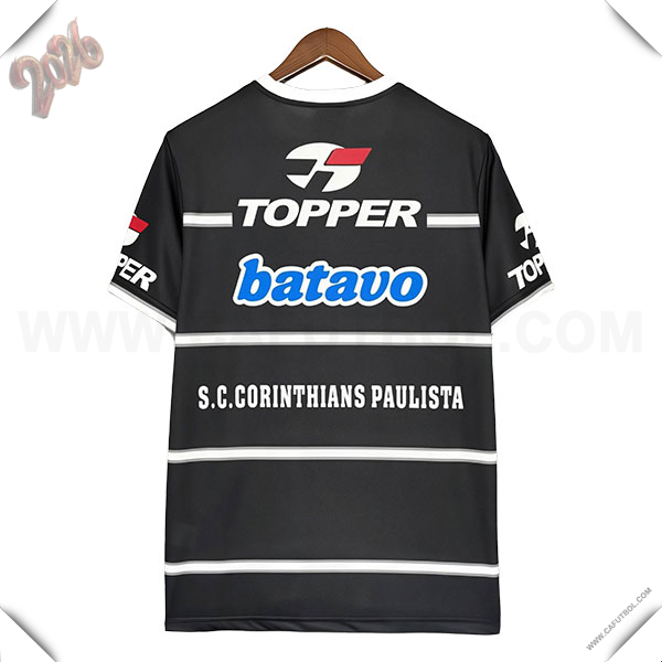 Training T-Shirt Corinthians Negro/Blanco 2026/2027
