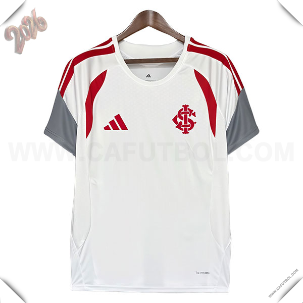 Training T-Shirt Internacional Blanco/Rojo/Gris 2026/2027