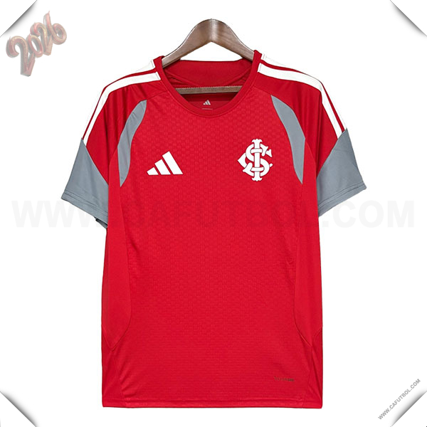 Training T-Shirt Internacional Rojo/Blanco/Gris 2026/2027