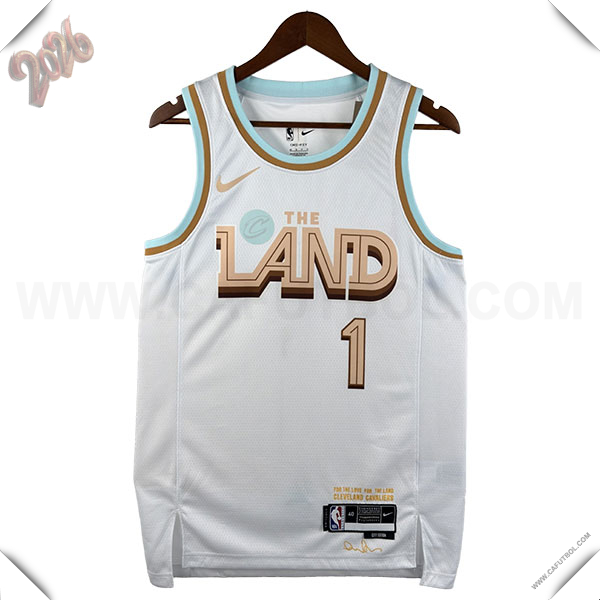 Camisetas NBA Cleveland Cavaliers (HARDEN #1) 2026/27 Blanco -02