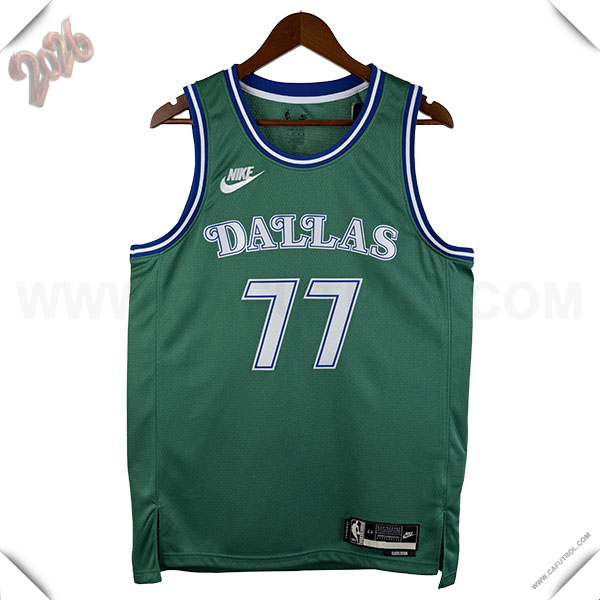 Camisetas NBA Dallas Mavericks (DONCIC #77) 2026/27 Verde