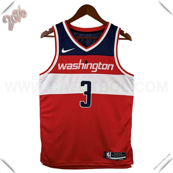 Camisetas NBA Washington Wizards (YONG #3) 2026/27 Rojo/Blanco/Azul
