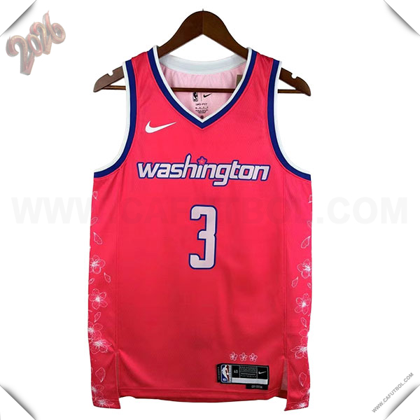 Camisetas NBA Washington Wizards (YONG #3) 2026/27 Rojo/Azul
