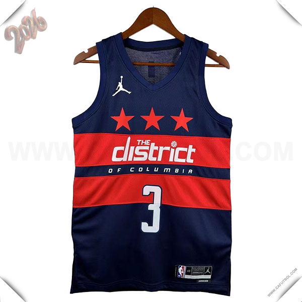 Camisetas NBA Washington Wizards (YONG #3) 2026/27 Azul/Rojo