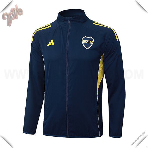 Rompevientos Boca Juniors azul real 2026/2027
