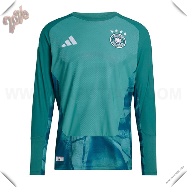 Camiseta Equipo de Portero Alemania Mangas Largas 2026/2027 Verde