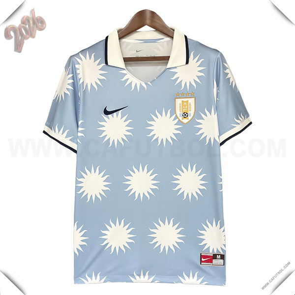 Camiseta Equipo de Uruguay Edicion Especial 2026/2027 Azul/Blanco