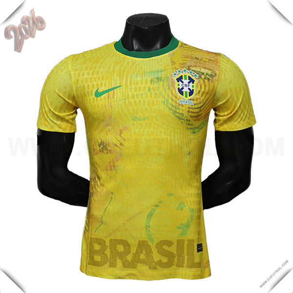 Camiseta Equipo de Brasil Edicion Especial 2026/2027 AMARILLO