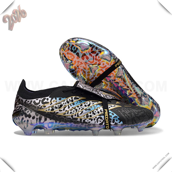 Adidas Botas De Fútbol 26 Predator Elite Tongue FG Negro/Azul