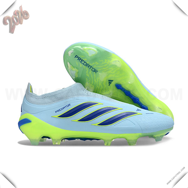 Adidas Botas De Fútbol 26 Predator Elite LL FG Azul/Verde