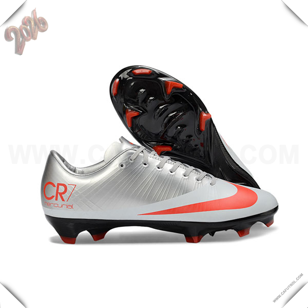 Nike Botas De Fútbol Mercurial Vapor 13 Elite FG Gris/Naranja