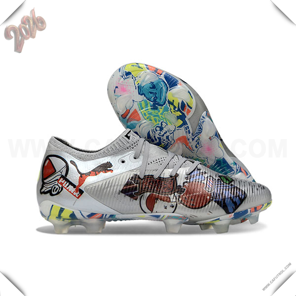 PUMA Botas De Fútbol FUTURE 8 ULTIMATE FG/AG Gris
