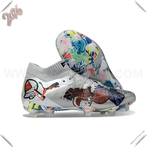 PUMA Botas De Fútbol FUTURE 8 ULTIMATE FG/AG Gris -02