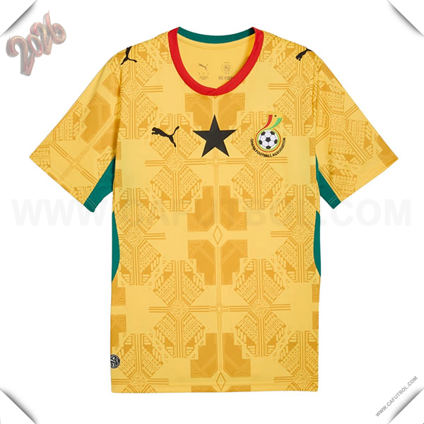 Nuevo Camiseta Equipo de Ghana Segunda Copa Mundial 2026