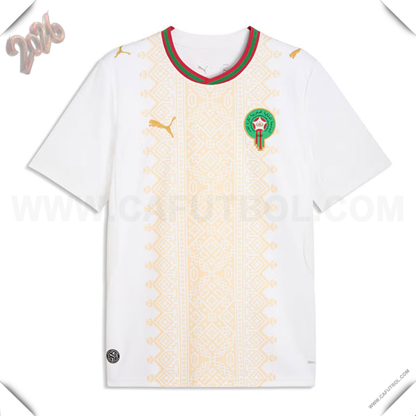 Nuevo Camiseta Equipo de Marruecos Segunda Copa Mundial 2026