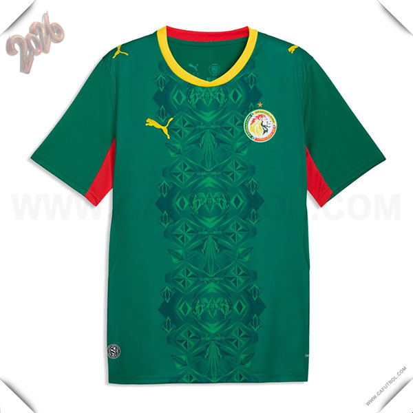 Nuevo Camiseta Equipo de Senegal Segunda Copa Mundial 2026