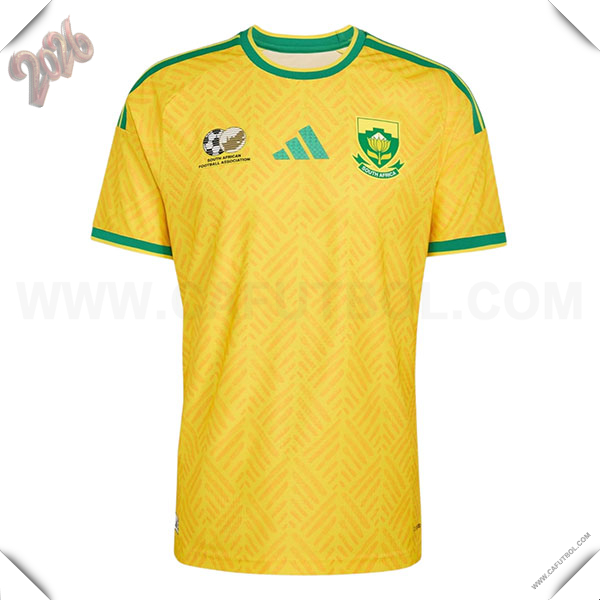 Nuevo Camiseta Equipo de Sudafrica Primera Copa Mundial 2026